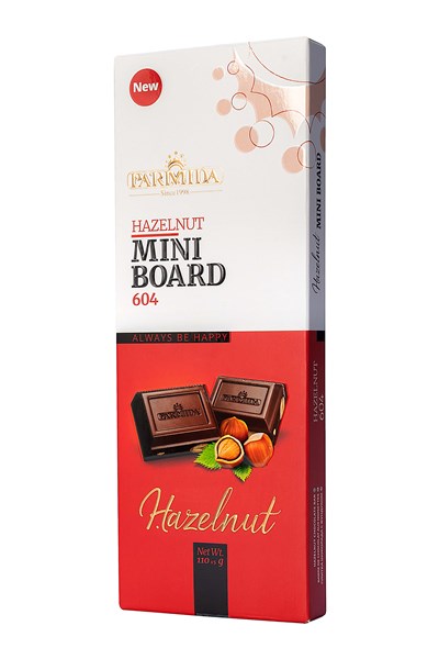 Parmida Hazelnut Mini Tablet Chocolate 110g
